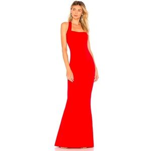 Nookie Viva Red Maxi Dress with Convertible Straps